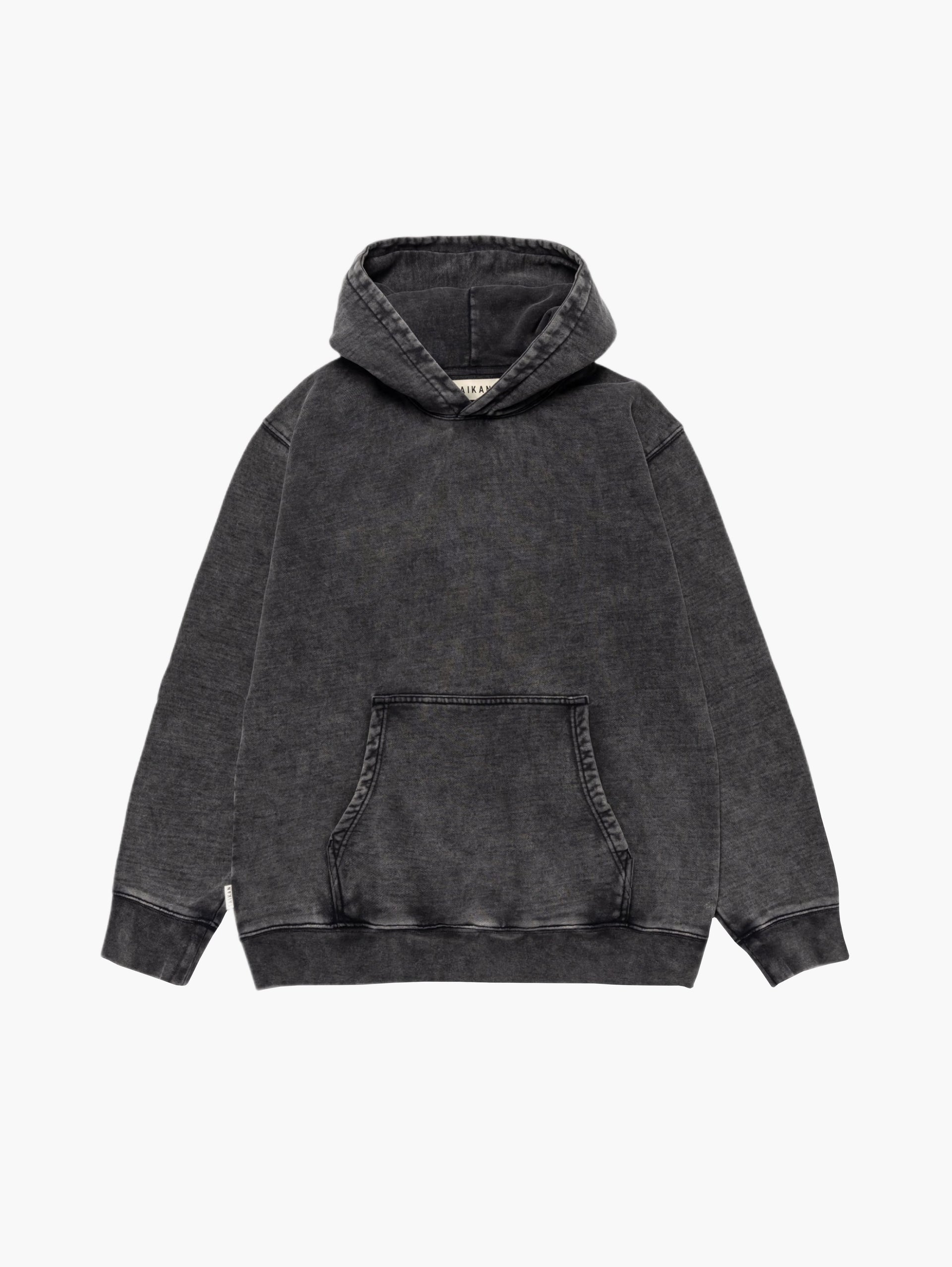 Gray Cotton Hoodie